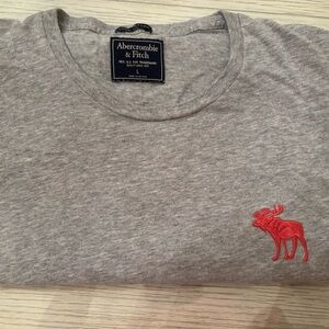 Abercrombie & Fitch Heather Gray Tee